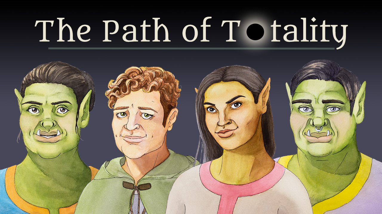 Poster with title 'The Path of Totality'