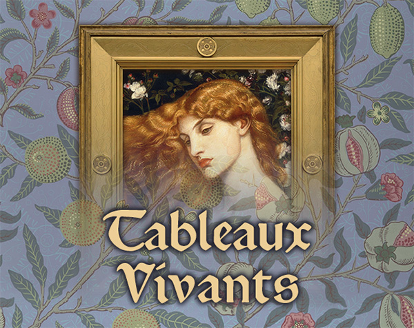 Poster with title 'Tableaux Vivants.